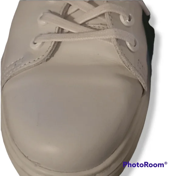 Dr. Martens Dante Venice White Leather Sneakers - Picture 7 of 13